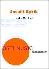 Unquiet Spirits Concert Band sheet music cover